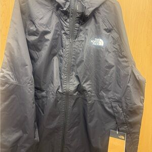 The North Face Charcoal Gray Hooded Jacket